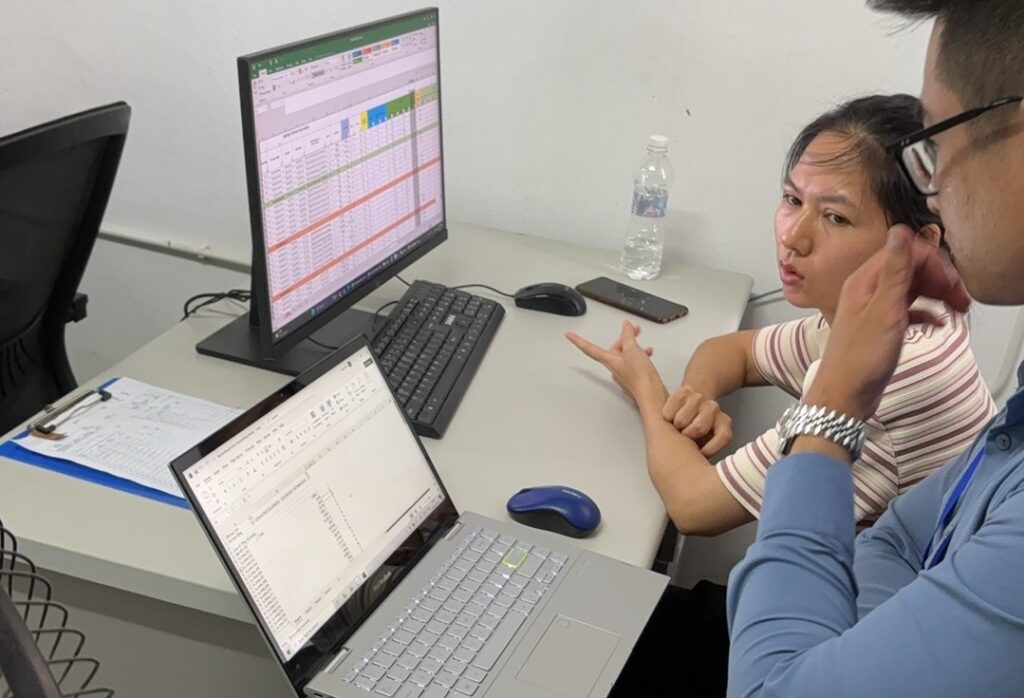 tư vấn cách lập bảng biểu theo dõi xuất nhập tồn trong SXXK và GCXK